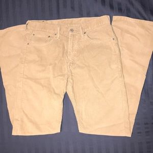 Levi’s Light Tan Corduroy Pants W32 L34